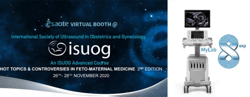 Esaote Virtual Booth on ISUOG 2020