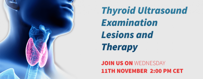Join a live webinar on Thyroid Ultrasound, with Esaote!