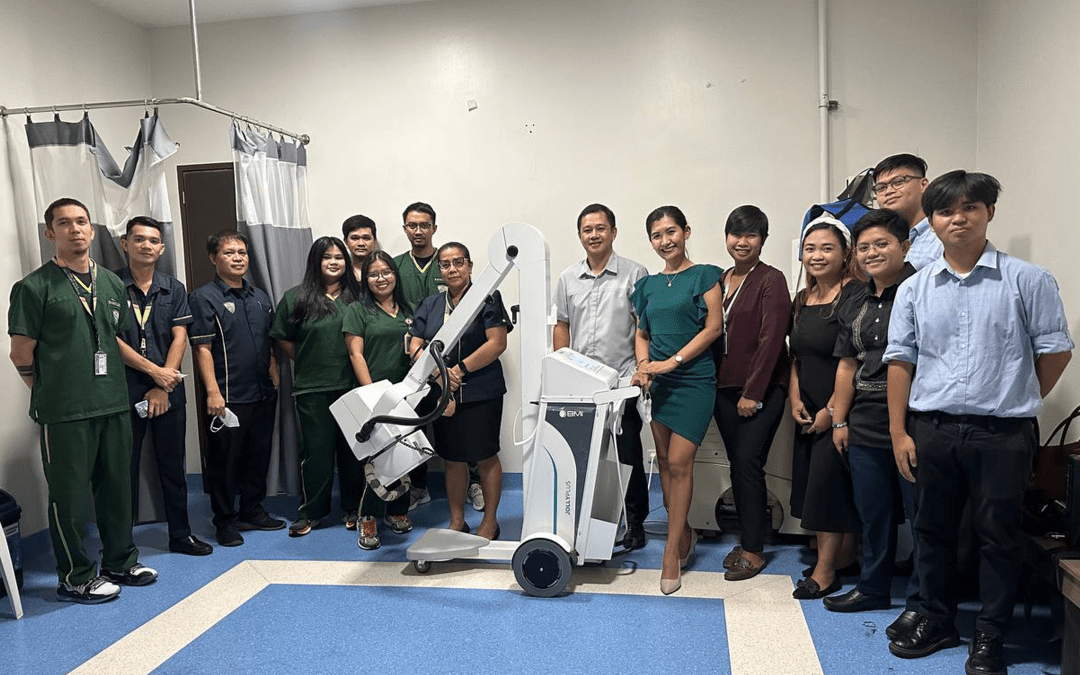 Successful delivery and installation of BMI Jolly 30 Plus Mobile X-ray System at the South Imus Specialist Hospital in Imus, Cavite.