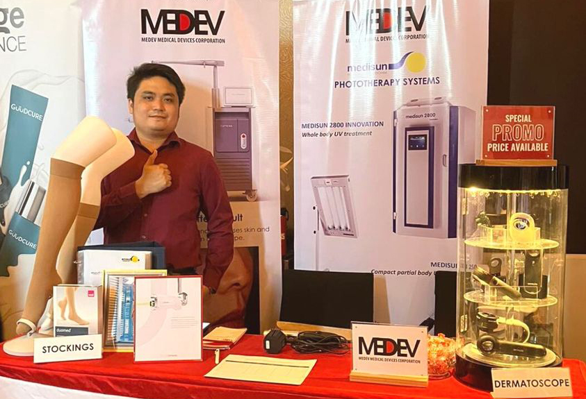 MEDEV was present at the Research Institute for Tropical Medicine (RITM)’s 15th Postgraduate Course in Crimson Hotel Filinvest City, Alabang.